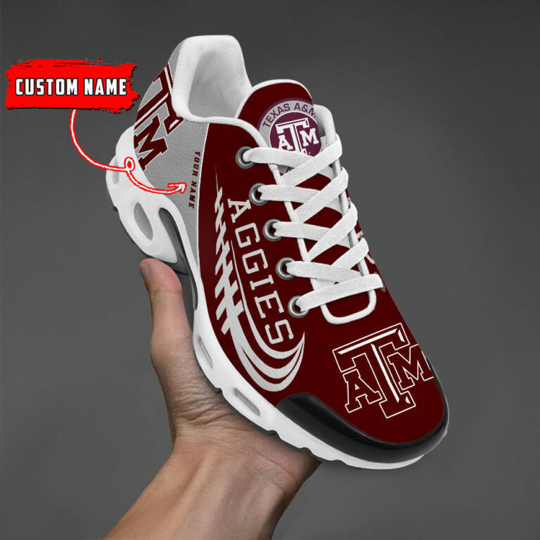 Texas A&M Aggies TN Air Max Plus Shoes Sneakers For Men And Women