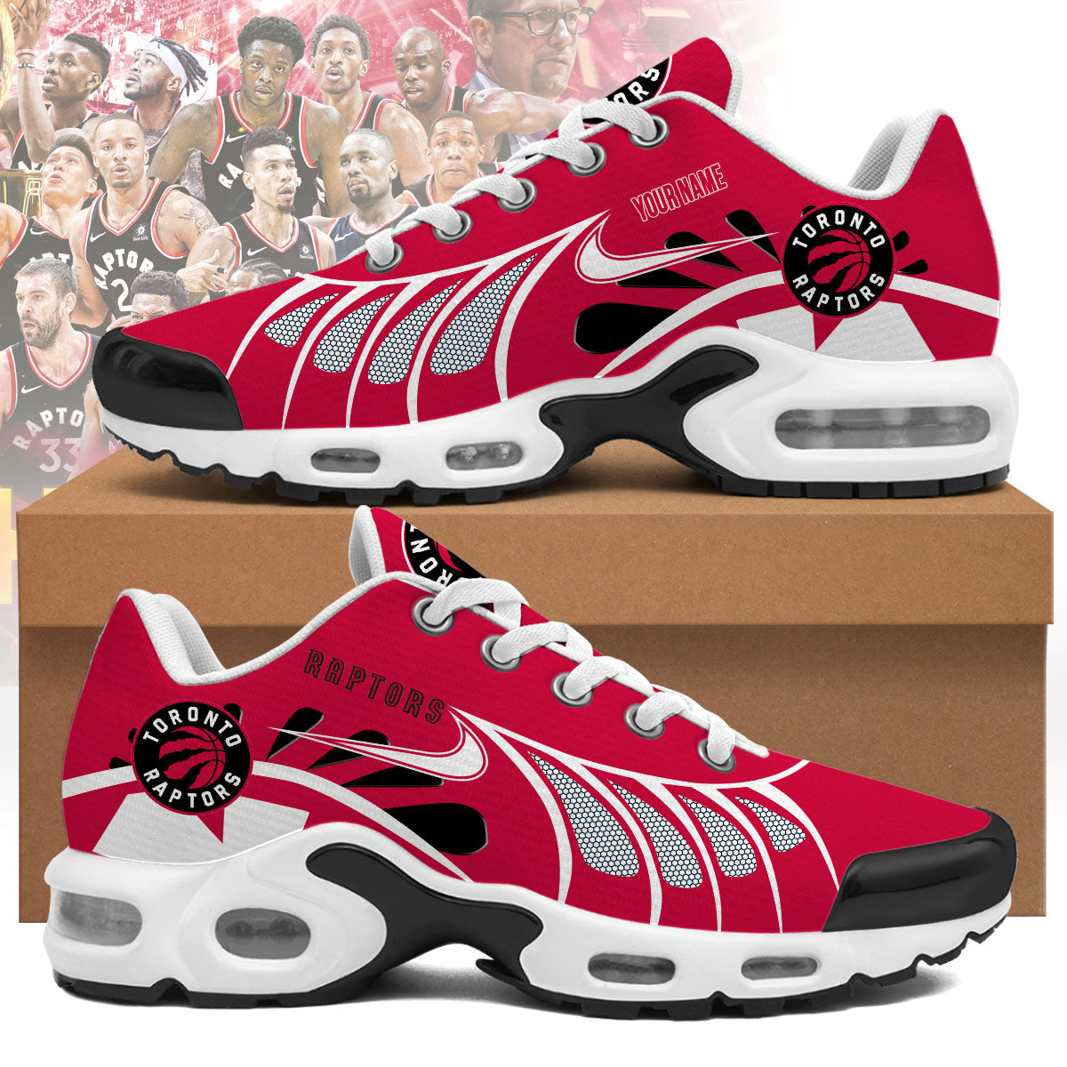 Toronto Raptors Personalized Air Max Shoes 