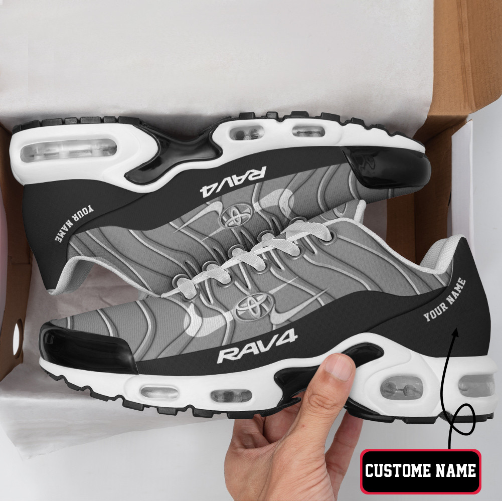 Toyota Rav4 Vibrant Wave Custom Name TN Air Max Shoes Air Cushion Sneakers
