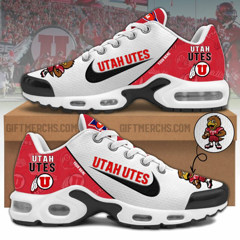 Utah Utes TN Shoes 2025 Version Custom Name, Shoes For Sport Fan, Sport Gifts PH270