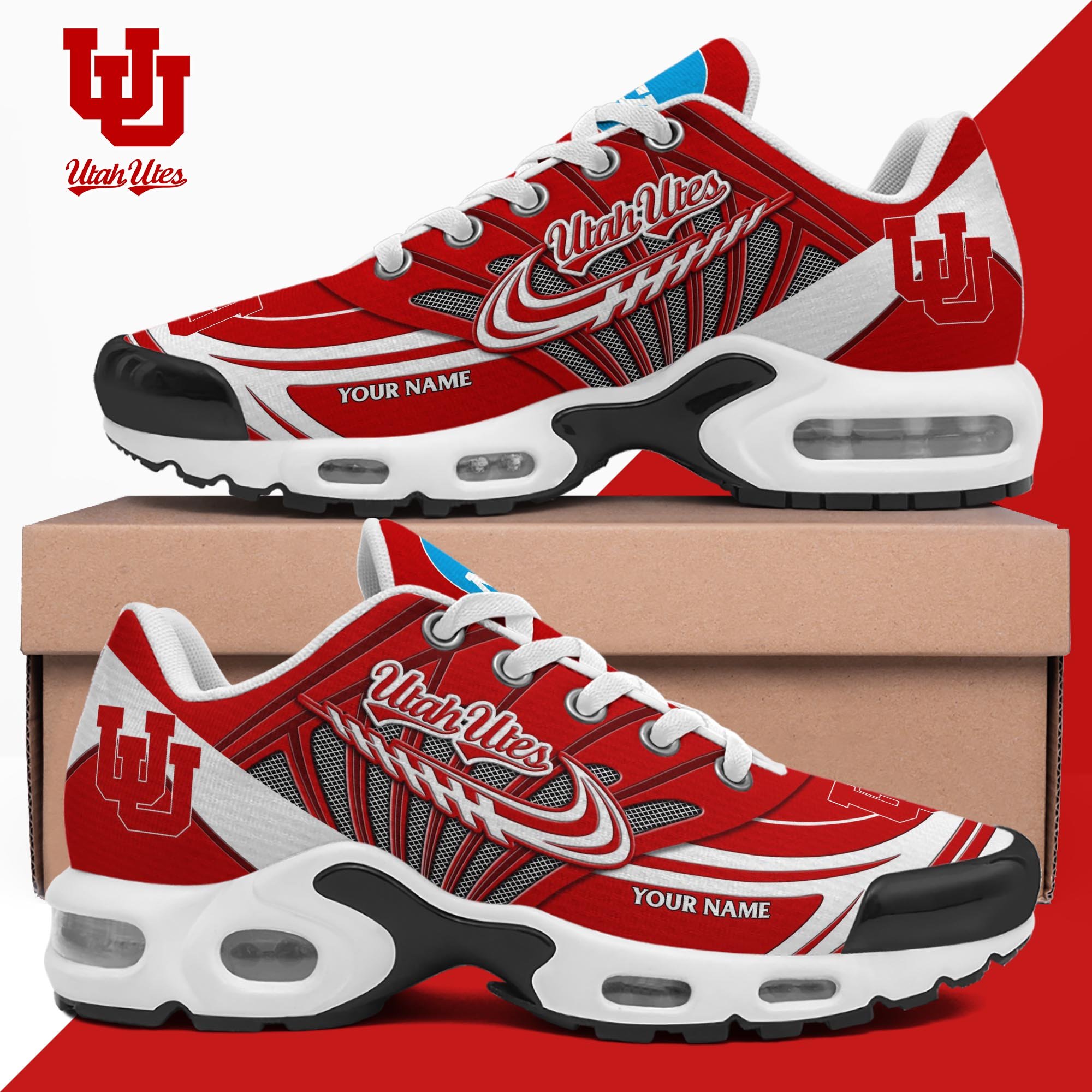 Utah Utes TN Shoes 2025 Version Custom Your Name 