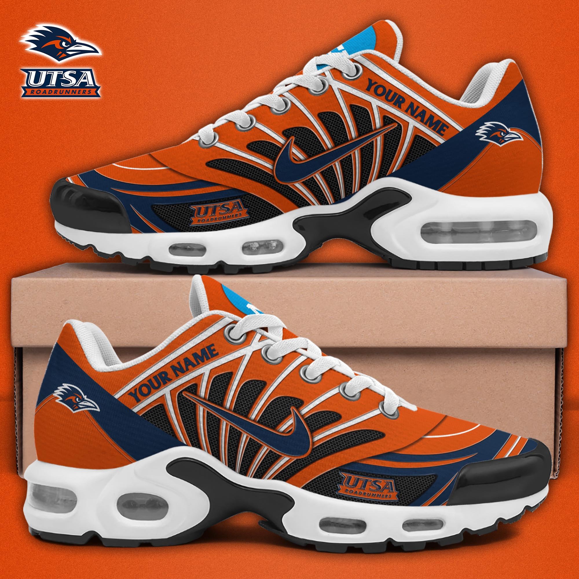 UTSA Roadrunners TN Shoes 2025 Version Custom Name 
