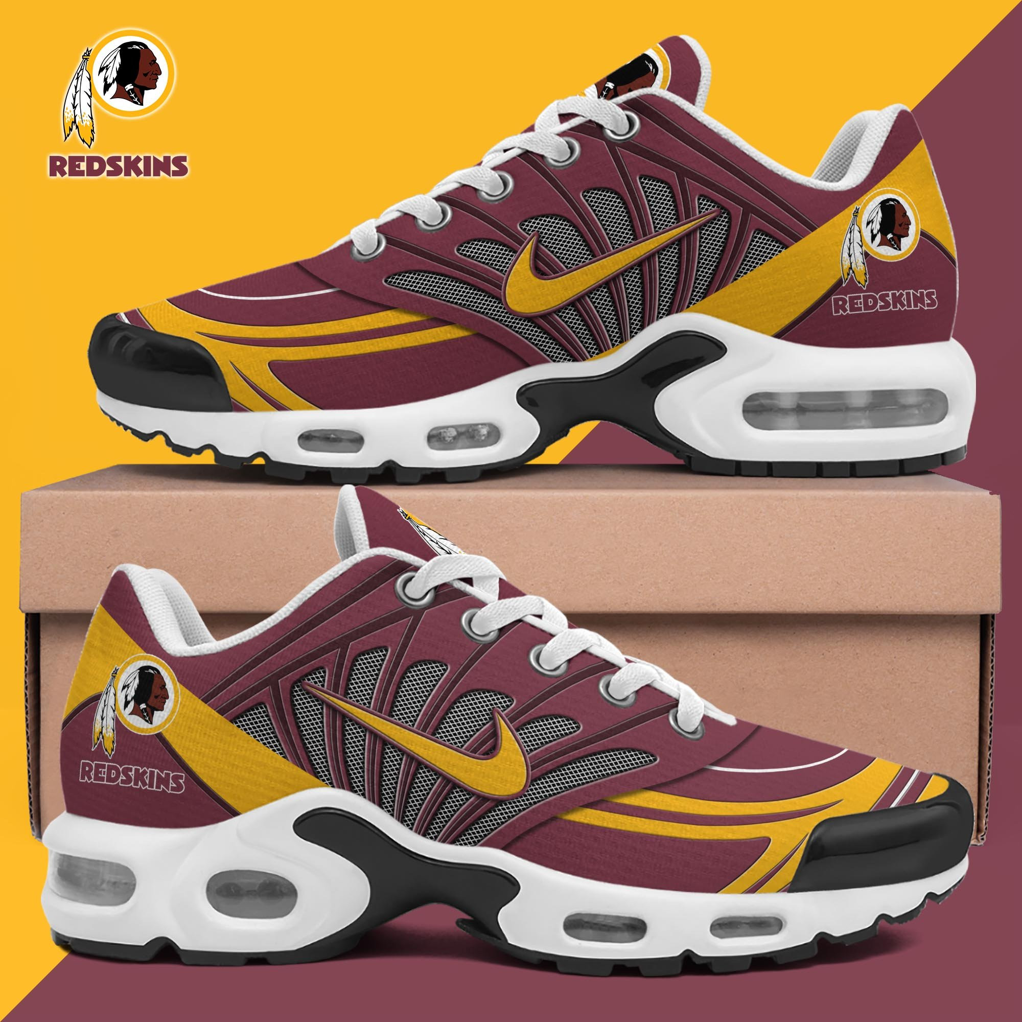 Washington Redskins TN Shoes 2025 Version Custom Name 919