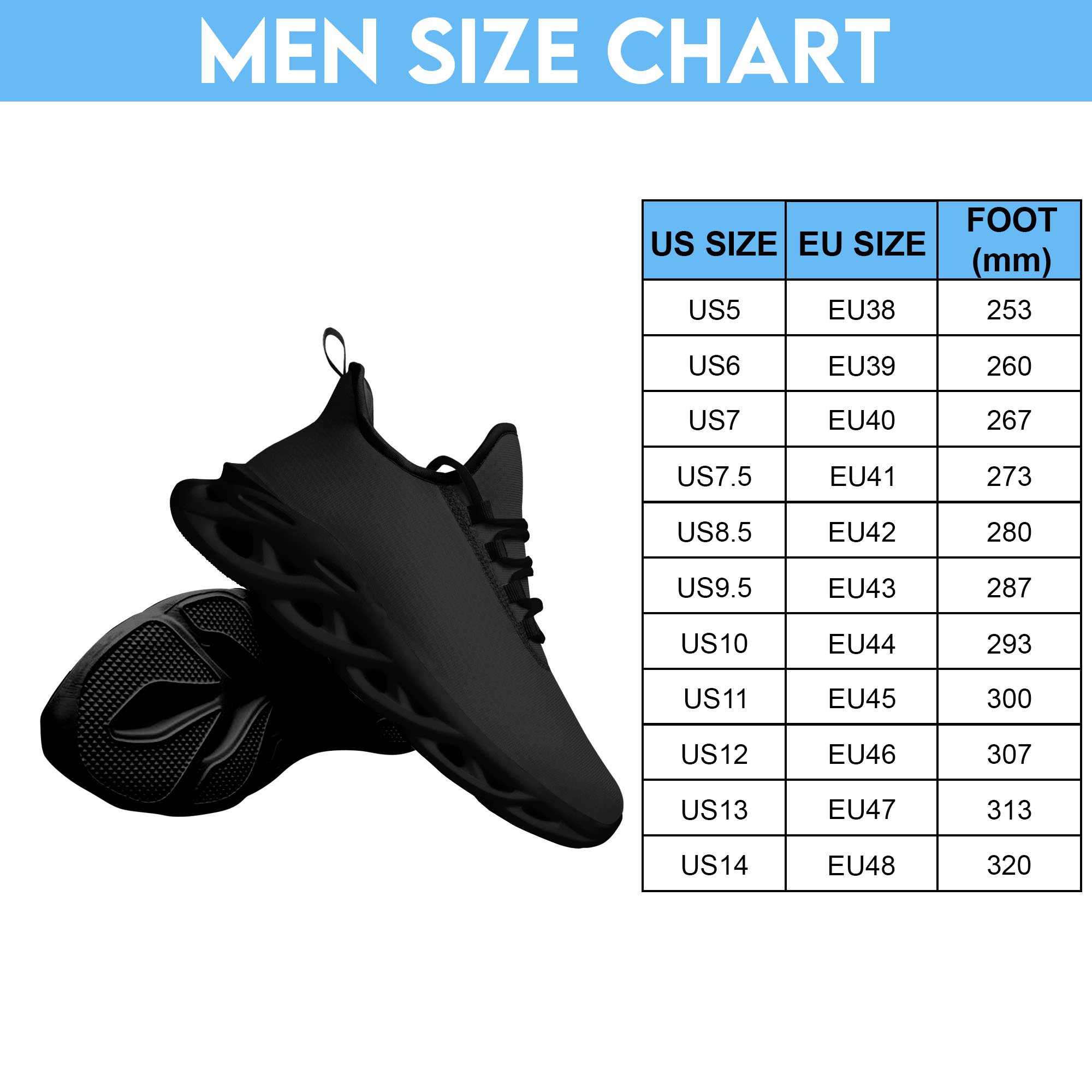 West Virginia Mountaineers Black Clunky Sneaker Custom Name, Max Soul Shoes, Sport Gifts For Fan